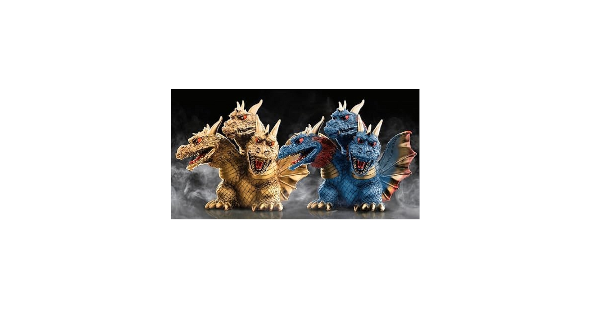 Amazon.co.jp: 東宝怪獣シリーズ 鎮座獣 キングギドラ1964 約12cm 【全